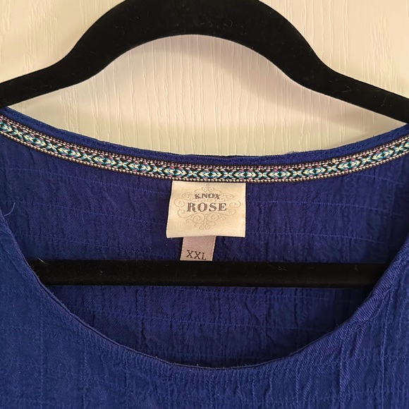 Knox Rose Flowy Tiered Ruffle Dress Size XXL - Picture 2 of 8